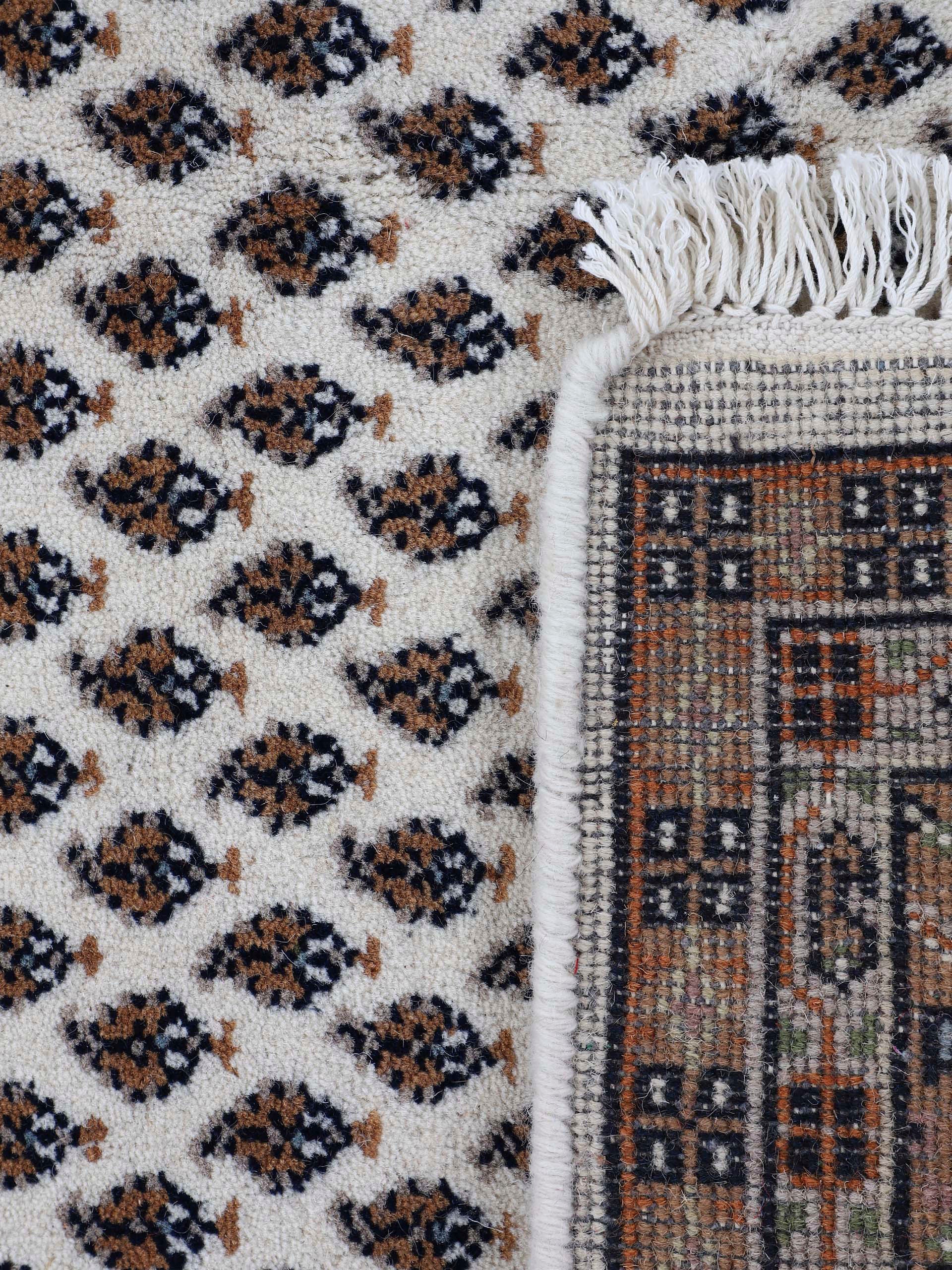 Woven Arts Orientteppich »Mir ,   auch als Läufer« rechteckig 15 mm Höhe handgeknüpft, Wohnzimmer, reine Wolle
