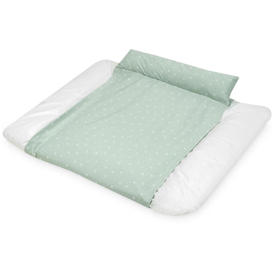 JULIUS ZÖLLNER Jersey Bezug Loop Comfy für Wickelauflagen Softy Stary 85 x 75 cm