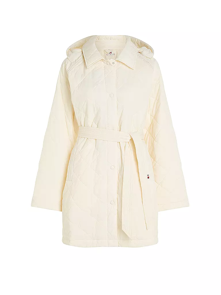TOMMY HILFIGER Steppmantel creme