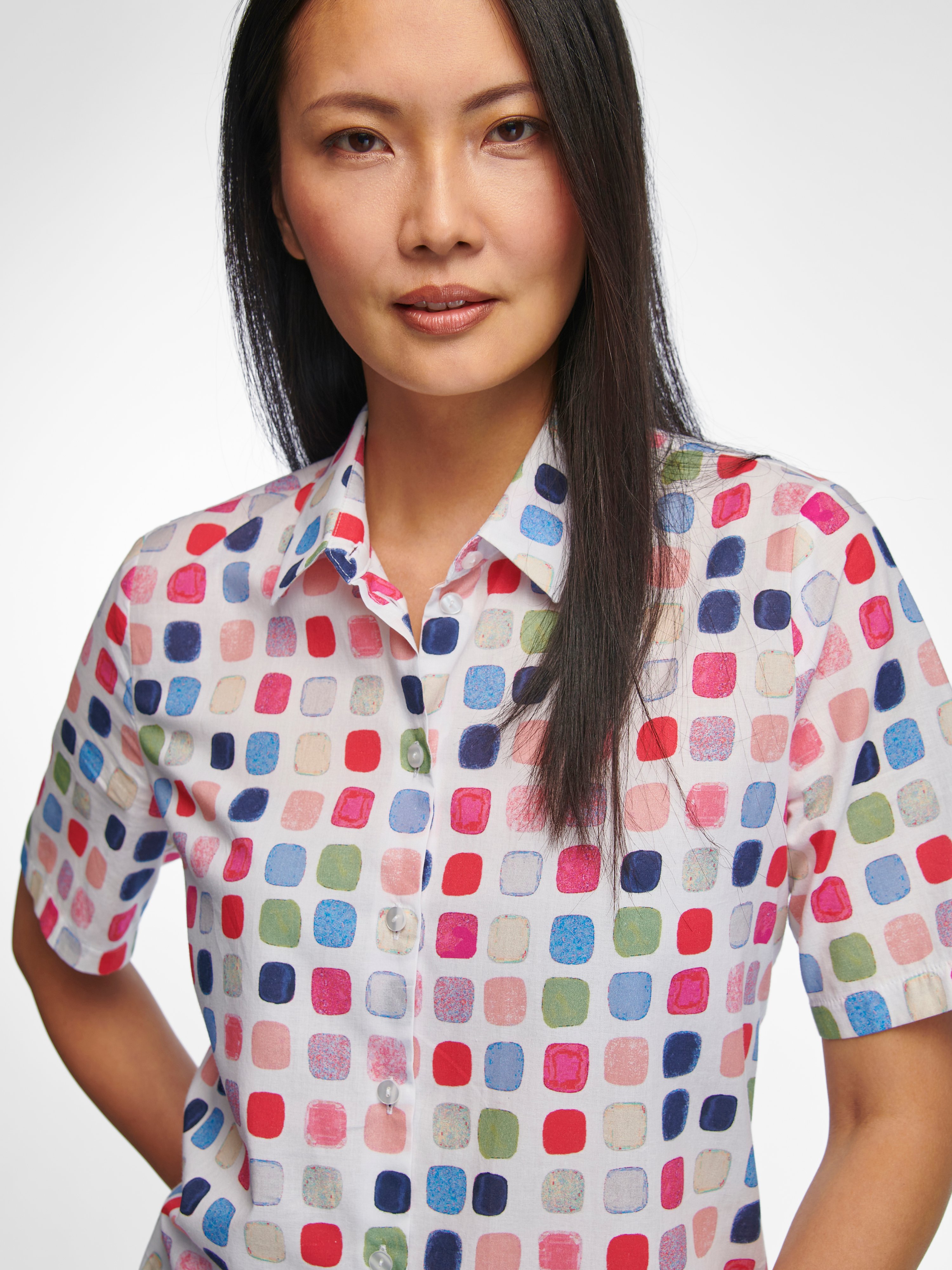 Bluse mit 1/2-Arm