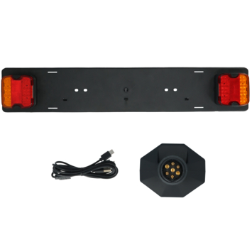 Carpoint bluetooth led verlichtingsbalk 78x14 cm 7-polig