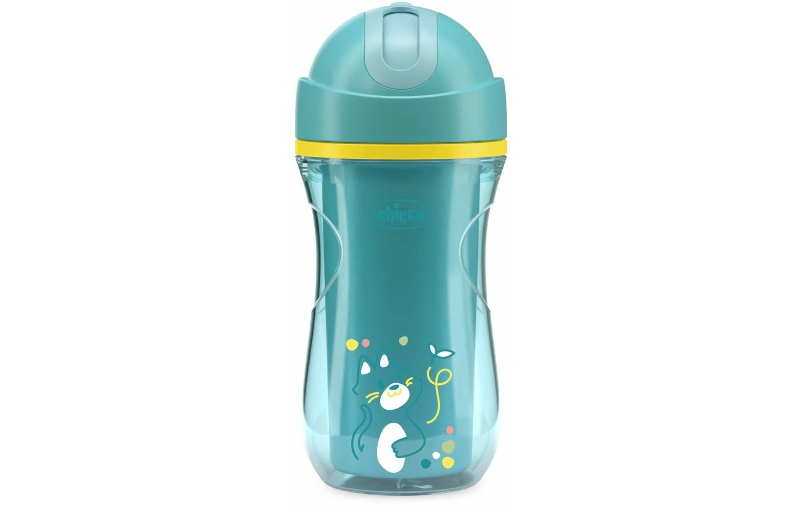 Kindertrinkbecher Sport Cup Blau, 14m+Babytrinkflasche