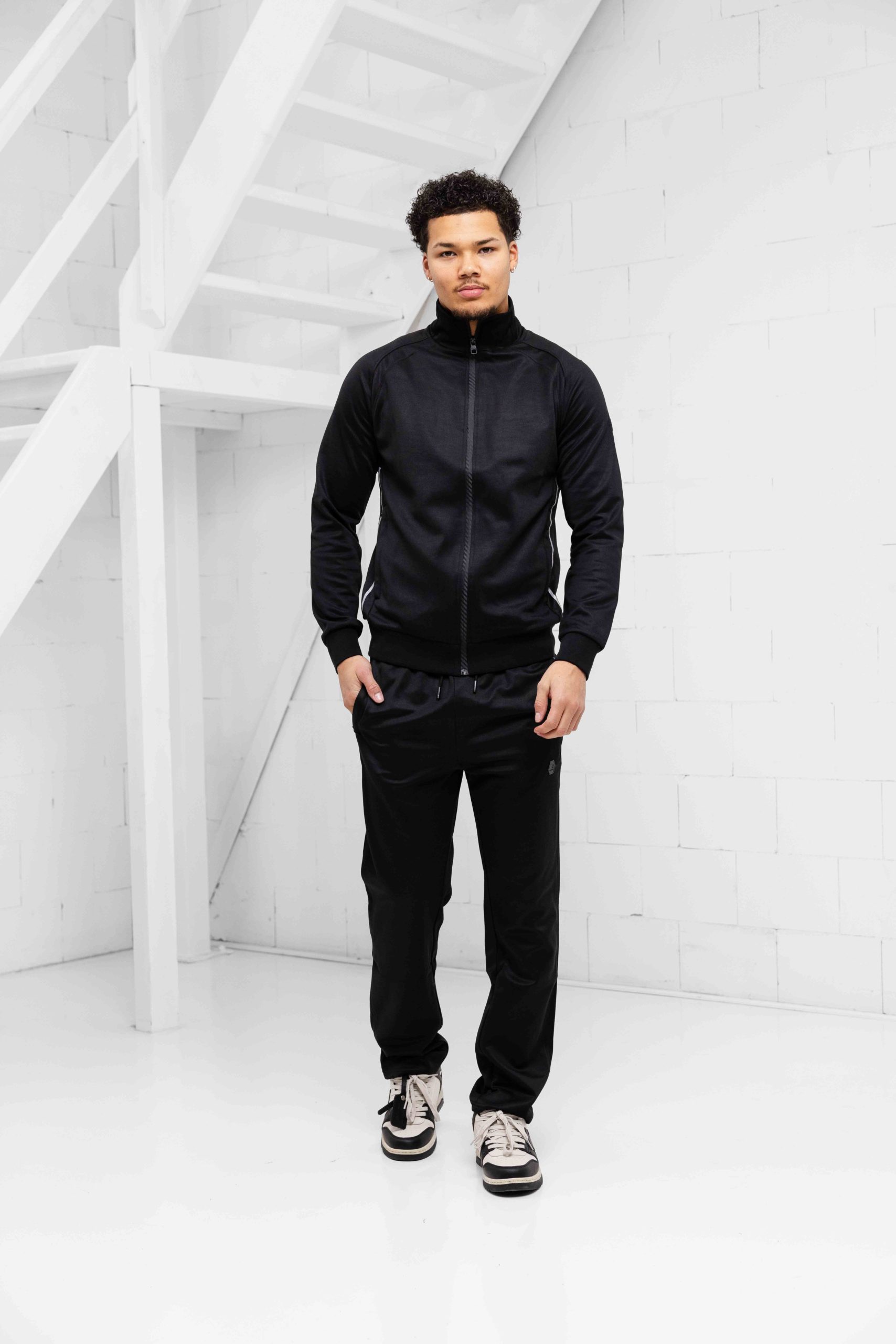 Cruyff Obsidian Trainingspak Heren Zwart