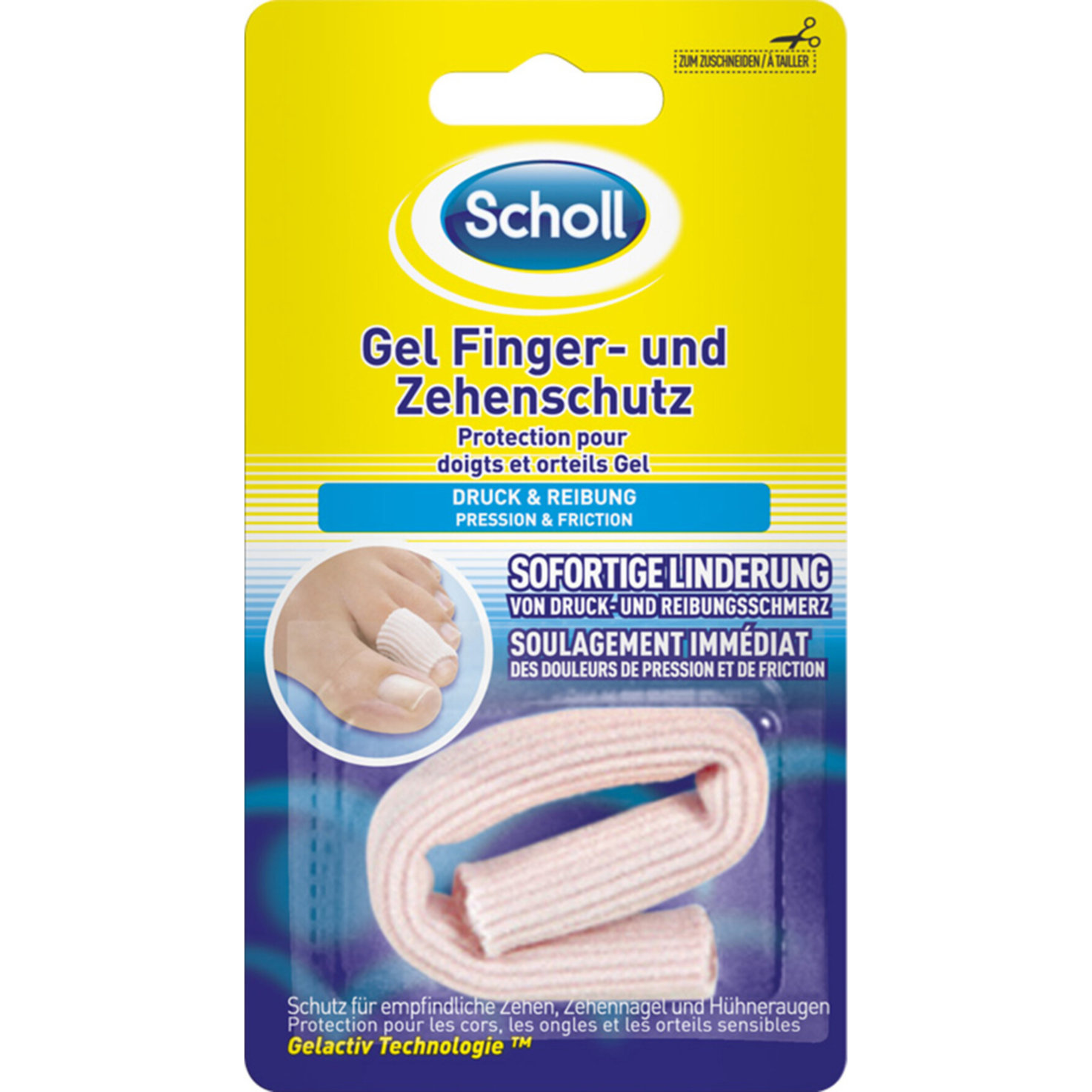 Scholl Gel Finger- und Zehenschutz