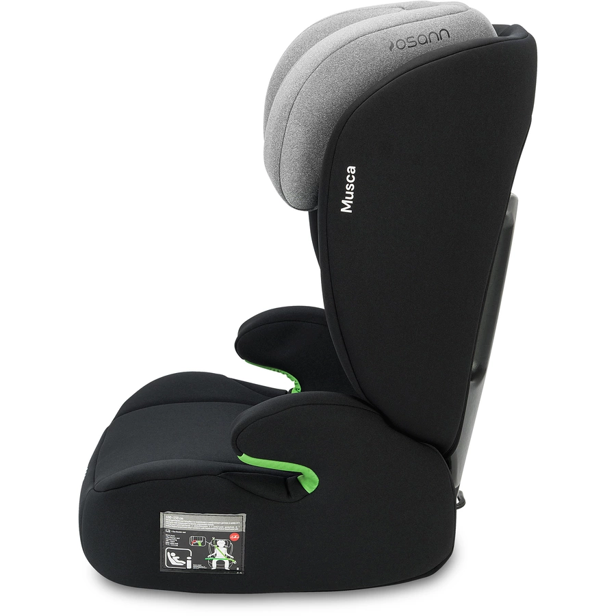 osann Autokindersitz Musca 100 bis 150 cm YC15 Grey Melange