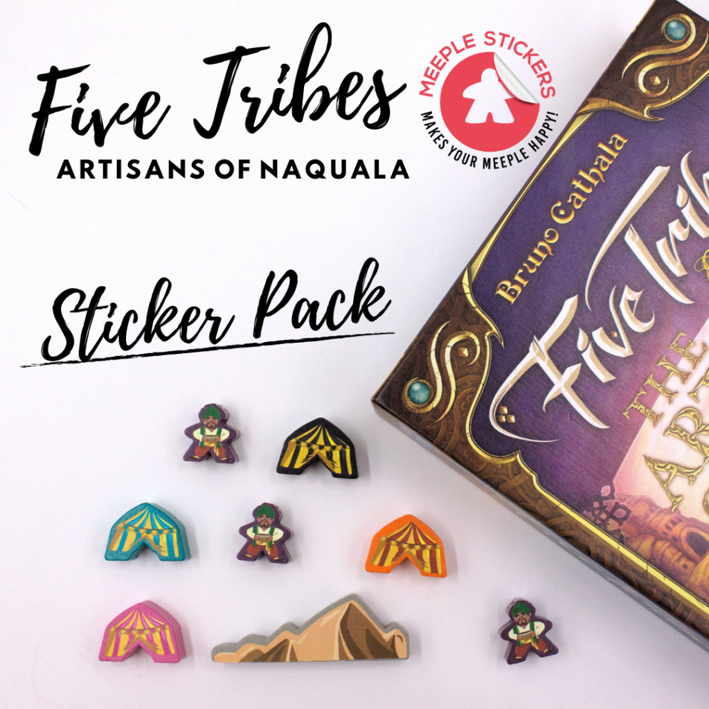 Five Tribes - Les Artisans de Naqala - Set d'autocollants