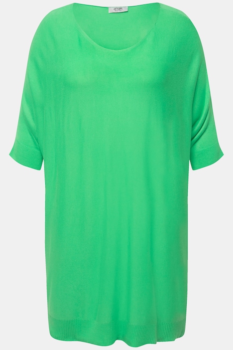 Pullover, oversized, Rundhals, Langarm
