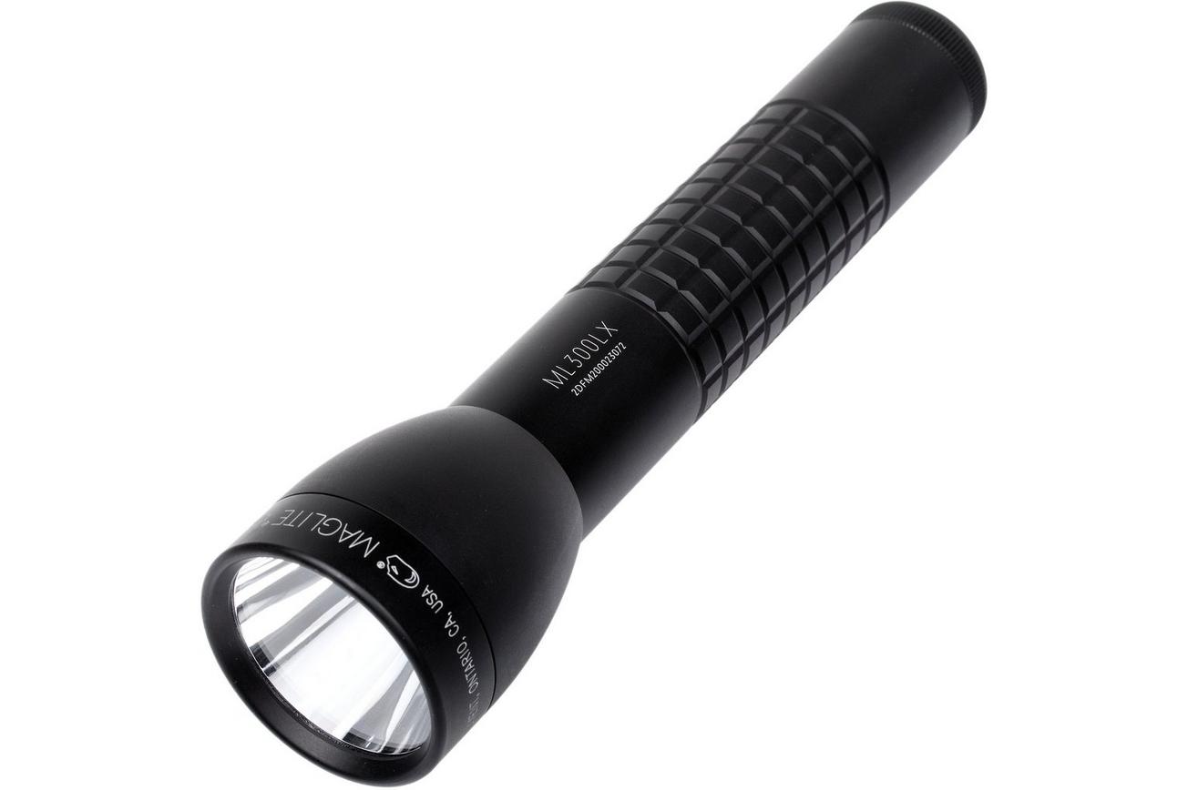 Maglite ML300LX-S2CC6L zaklamp type 2-D cell, zwart
