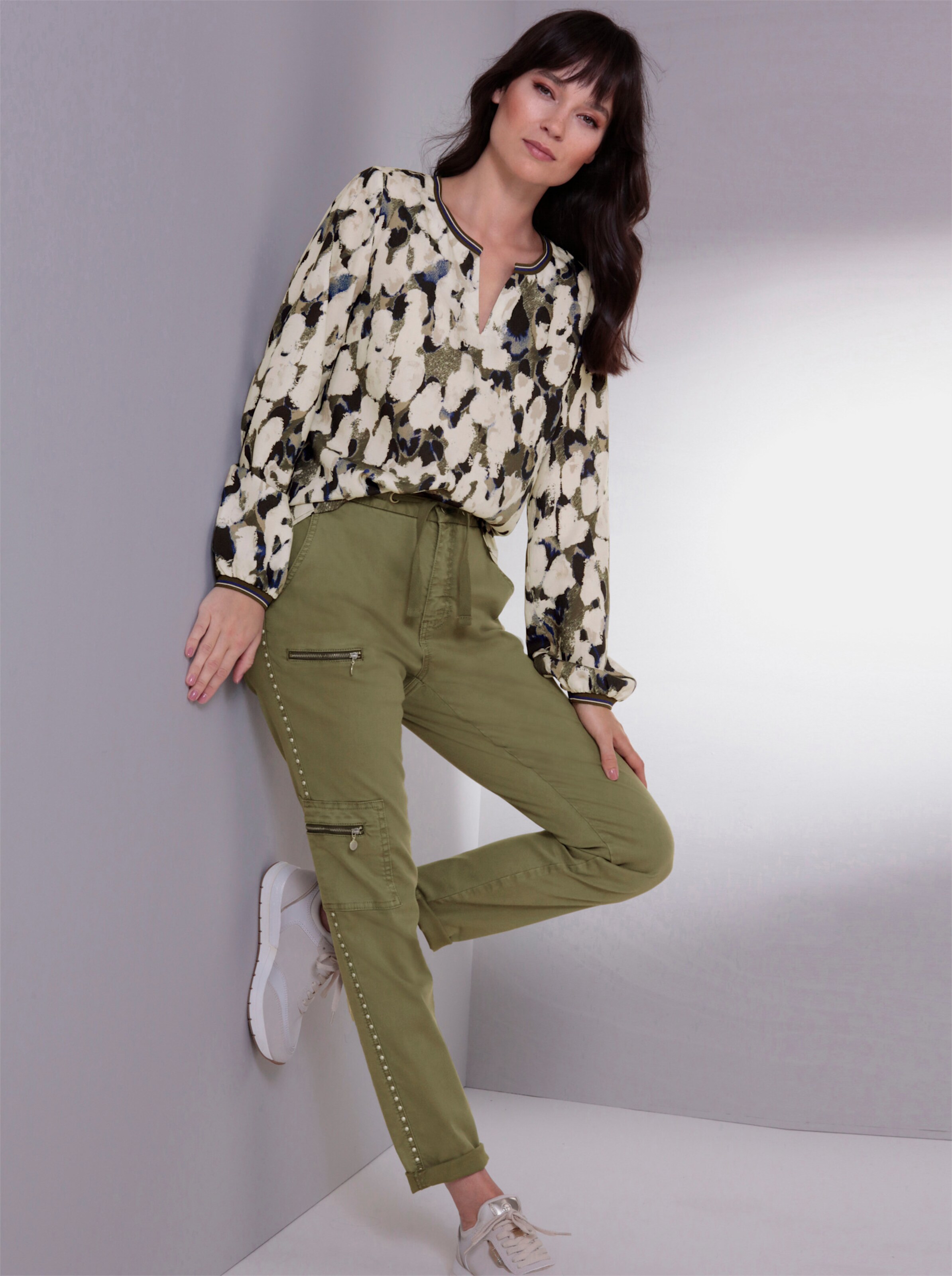 Baumwoll-Lyocell-Jeans