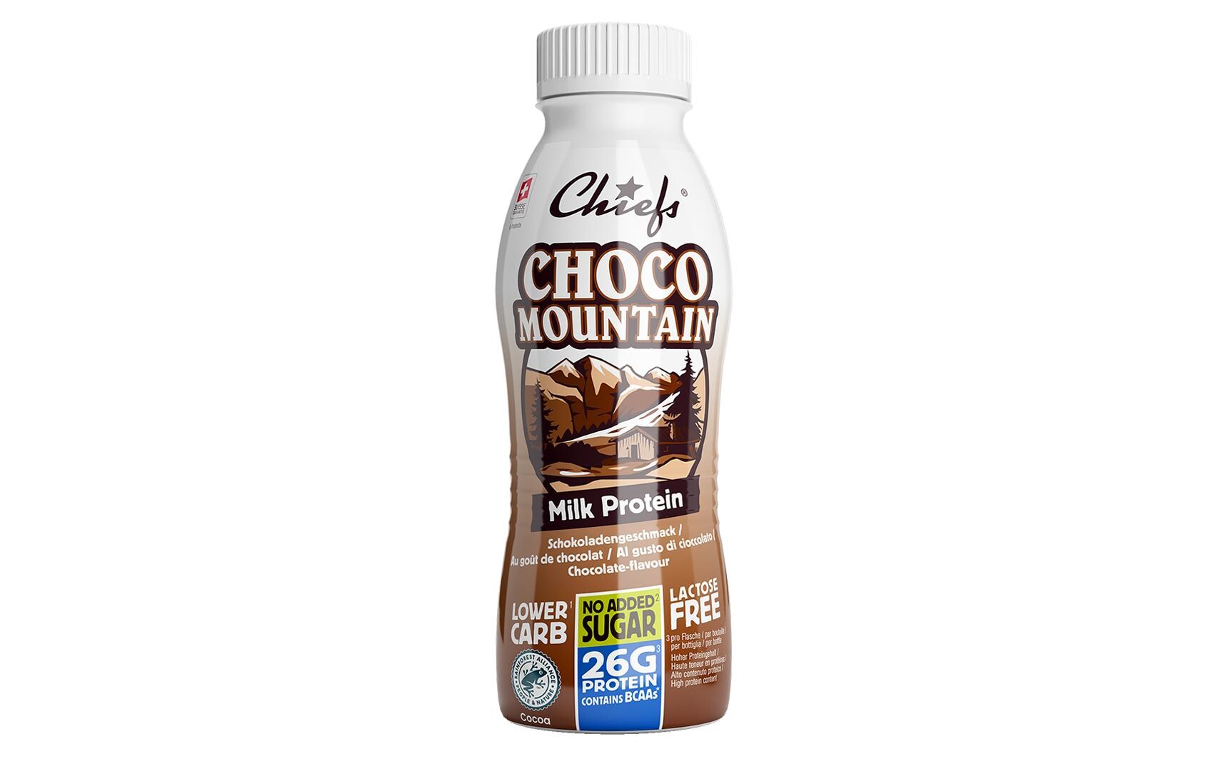 Protein Drink BCAA Choco MountainLaktosefreier Protein-Milchdrink