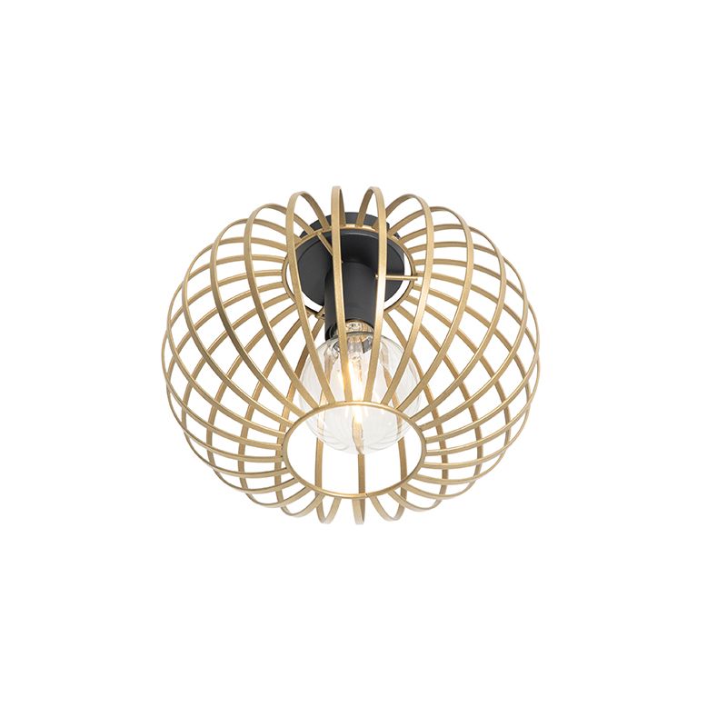 Design plafondlamp messing 30 cm - Johanna