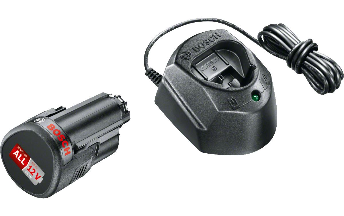 Akku und Ladegerät Starter Set 12 VSystemzubehör 12 Volt Lithium-Ionen