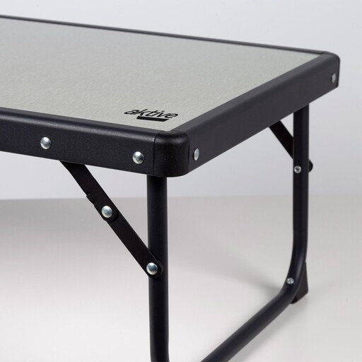 Mesa de camping dobrável baixa Aktive