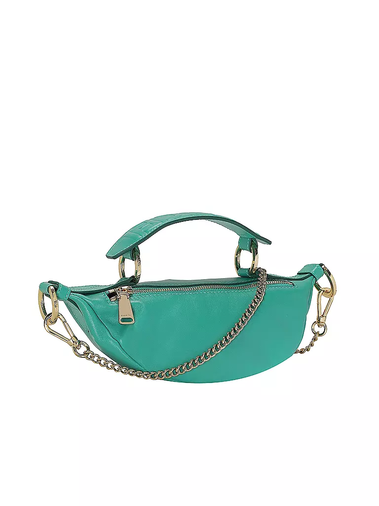 LANCEL Ledertasche - Mini Bag ORIGAMI DE LANCEL türkis