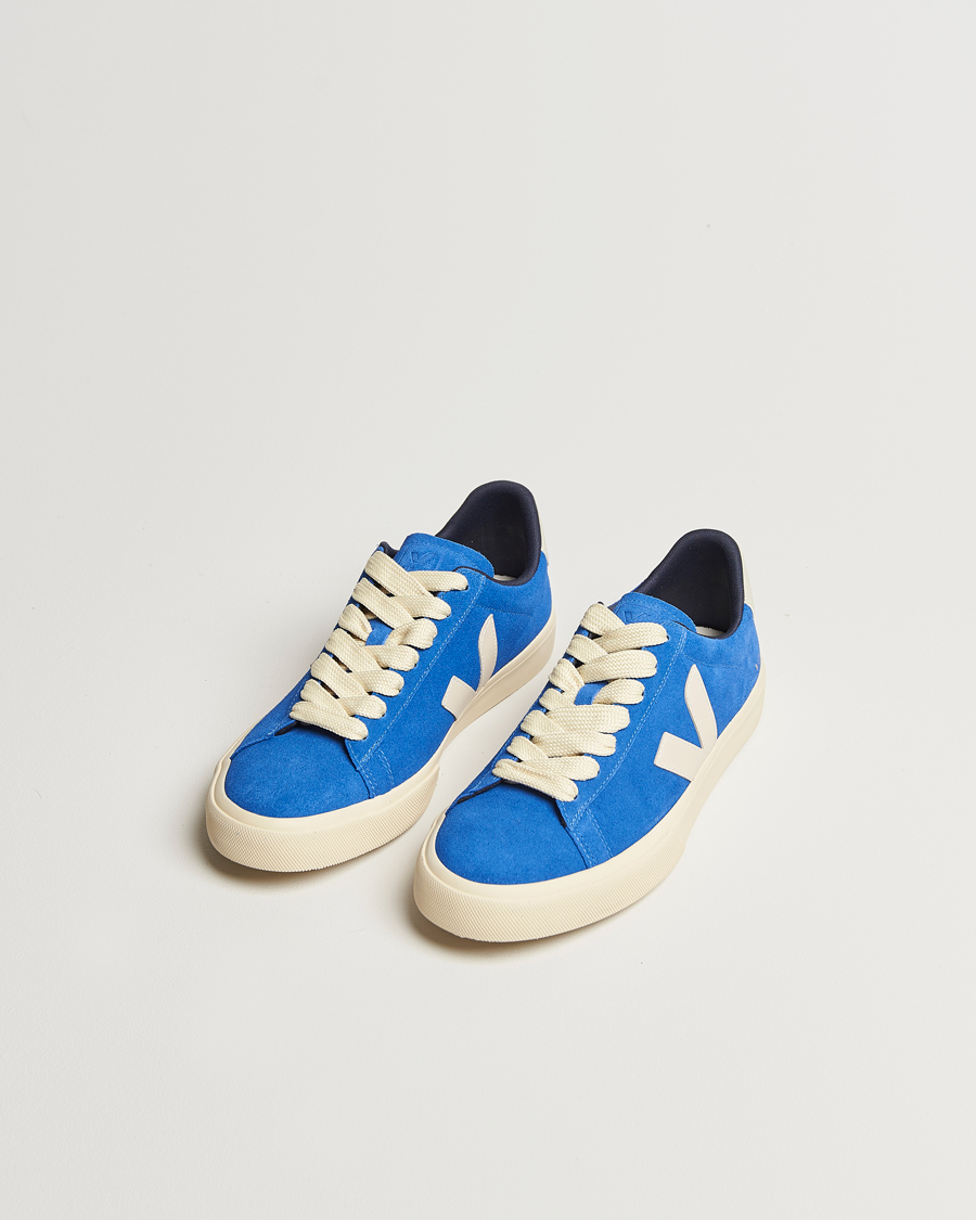 Veja Campo Bold Suede Sneaker Indigo Pierre