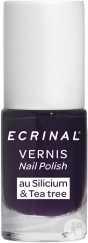 Akiléine Ecrinal Vernis Silicium & Tea Tree Violet Intense 5ml