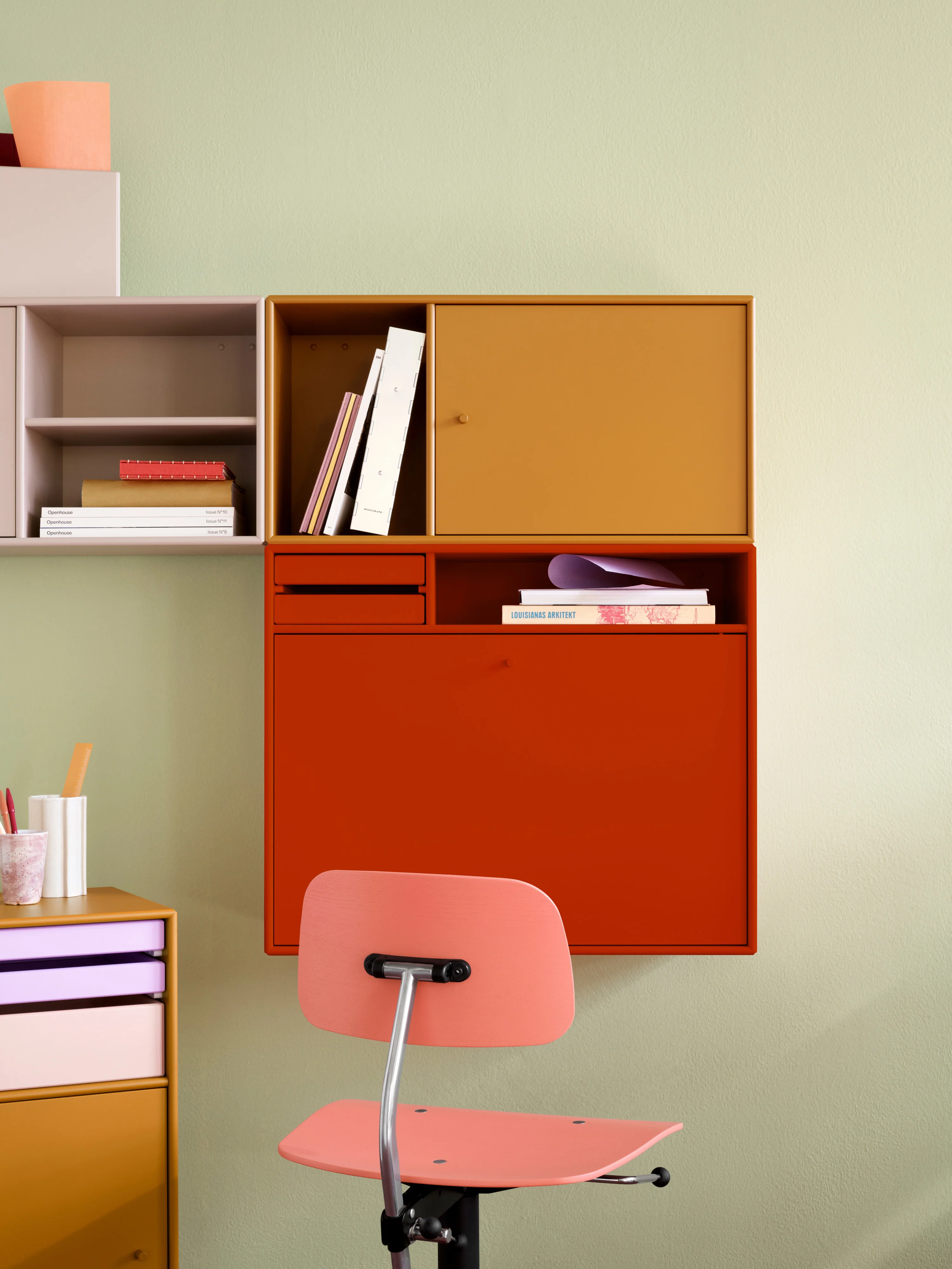 Handgemaakt wandbureau Studio