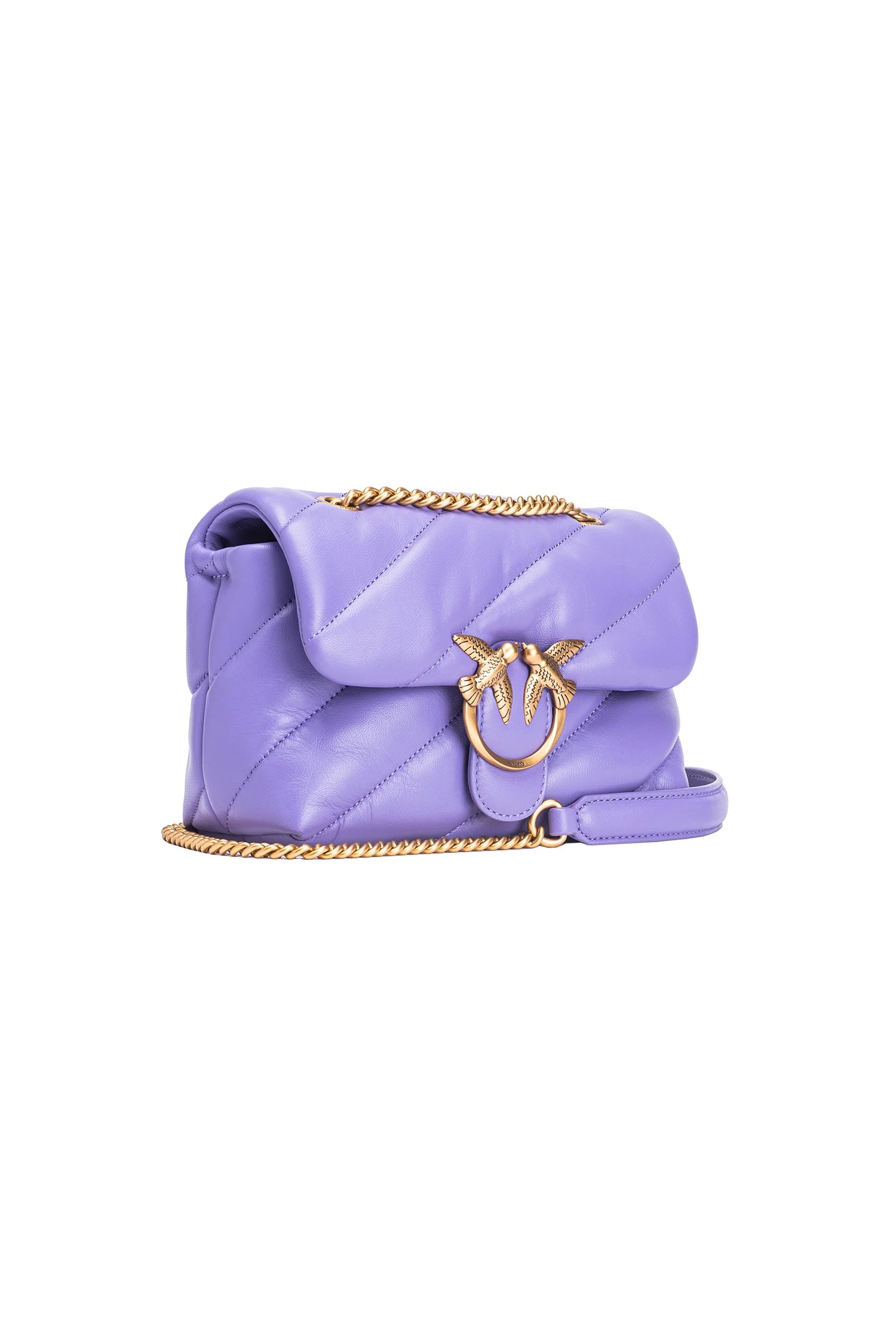 Mini love bag puff maxi quilt | Violet