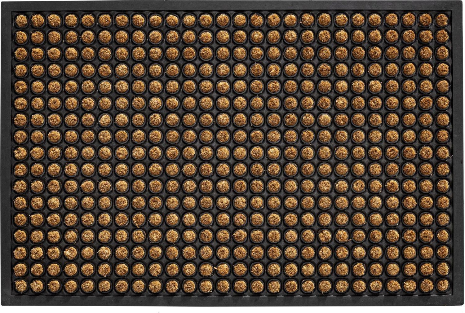 HQ Hamat deurmat Dots Rubco naturel 60 x 40 cm