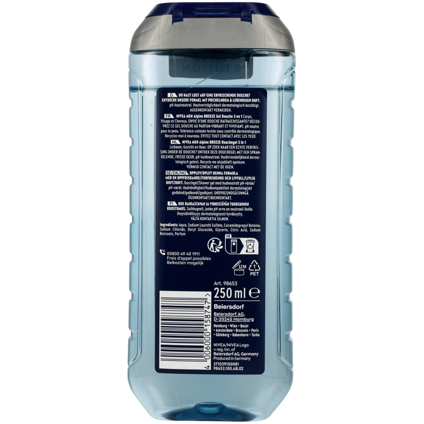 Nivea Men Duschgel Alpine Breeze