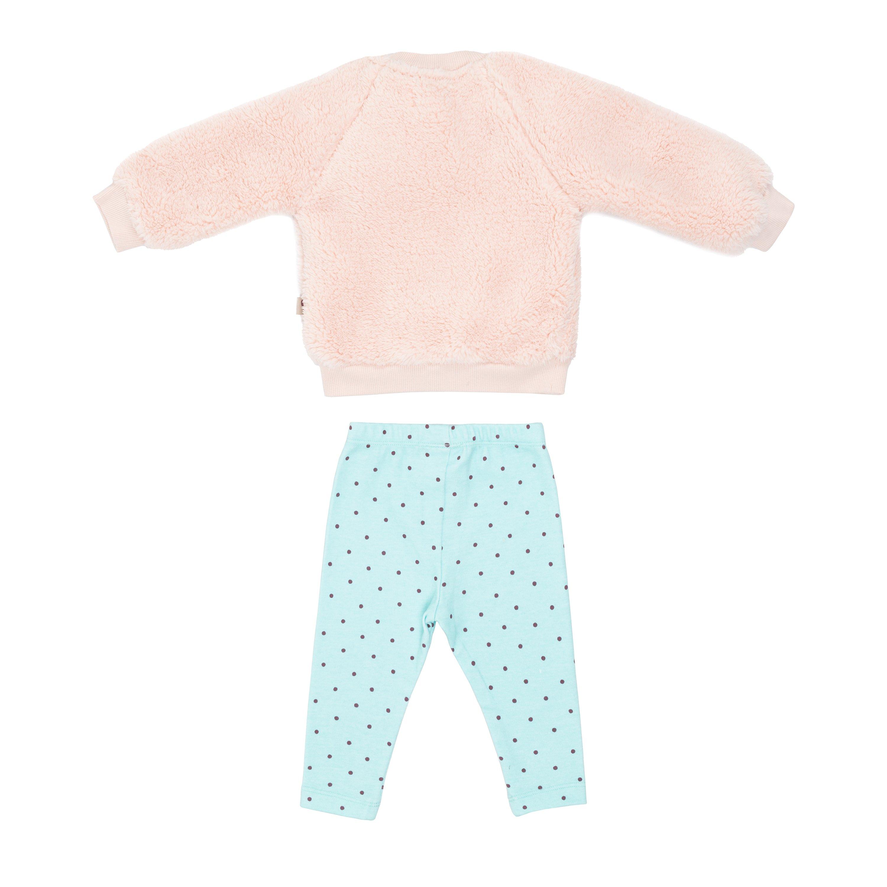Hello World HelloW Bear Borg Top and Leggings Set Babies