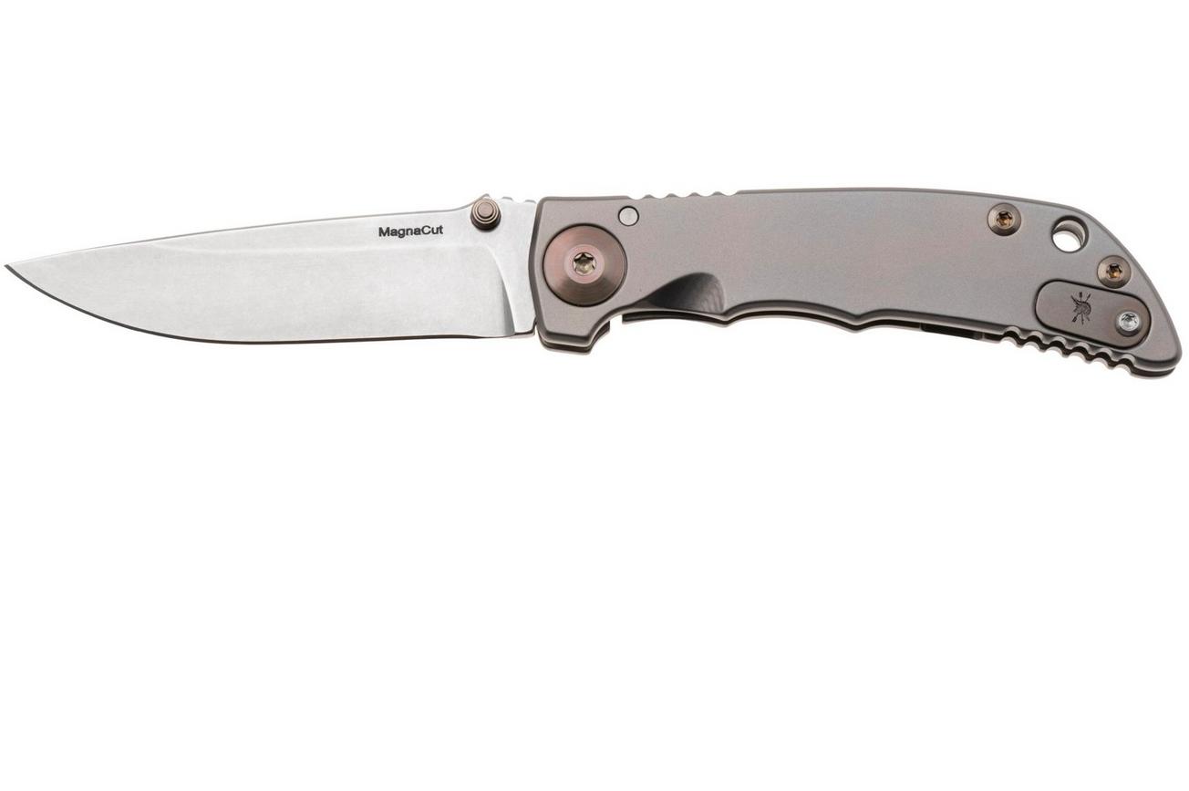 Spartan Harsey Folder 3.25 SF10SWBZ, Stonewashed CPM MagnaCut, Bronze/Grey Titanium zakmes