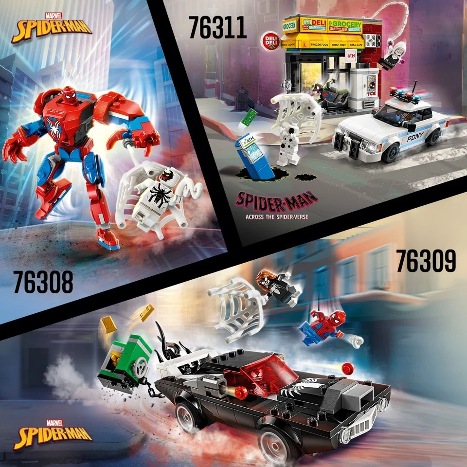 LEGO - Super Heroes - Spider-Man mod Venom Muskelbil (76309)