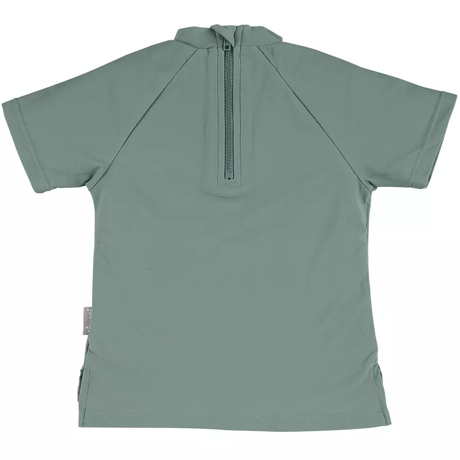 Sterntaler Kurzarm-Schwimmshirt Hai dunkelgrün