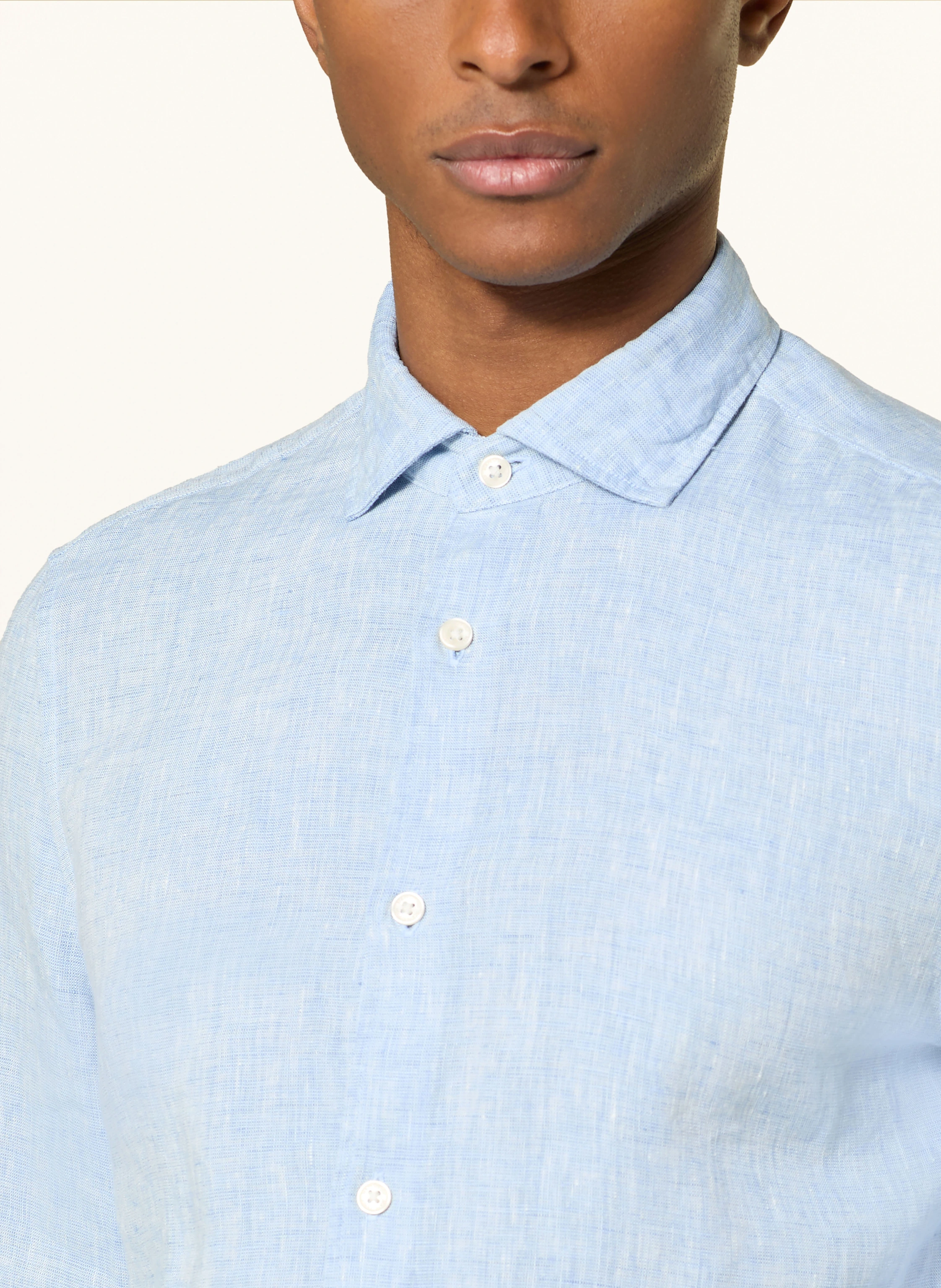 Marc O'Polo Leinenhemd Shaped Fit
