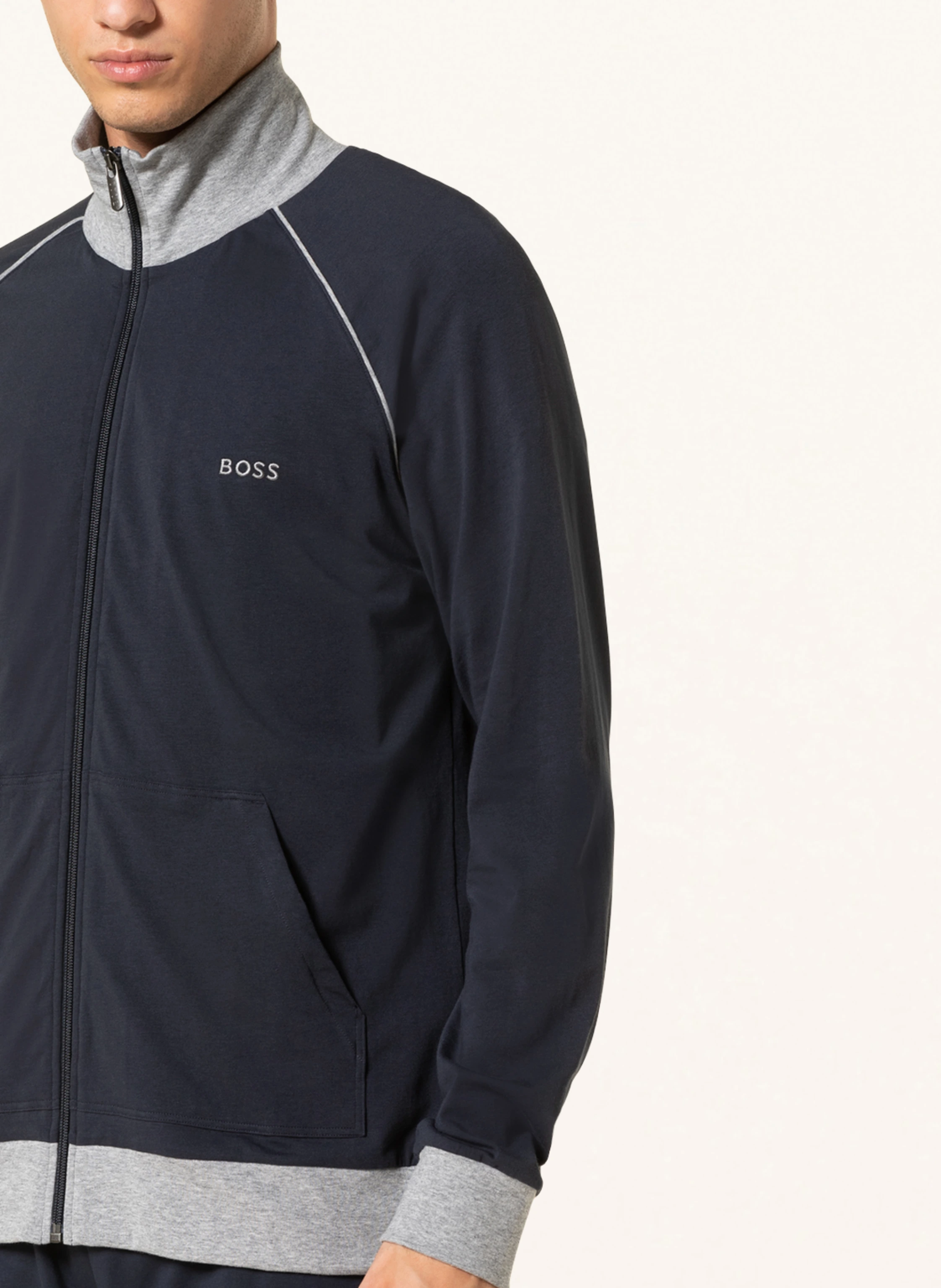 BOSS Lounge-Sweatjacke MIX&MATCH