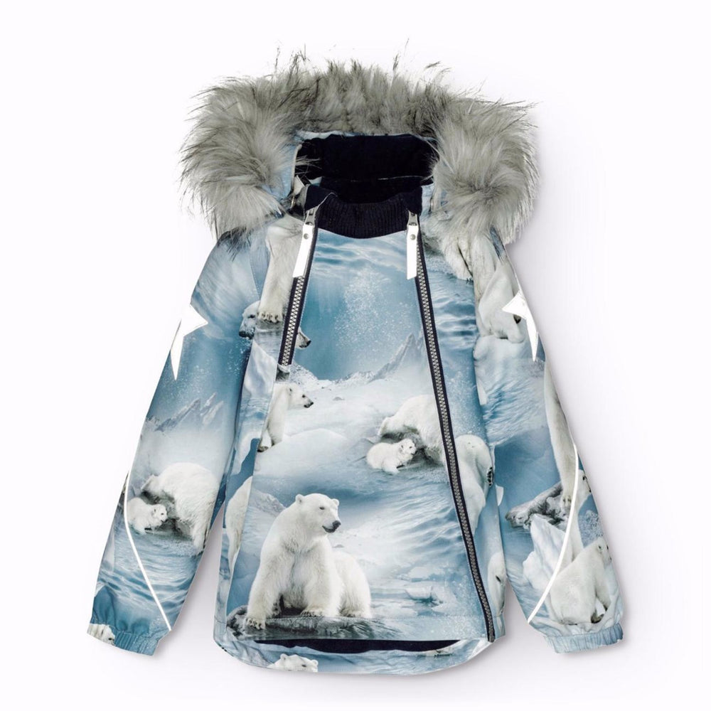 Køb Molo Polar Bear Joy Hopla Fur Jakke