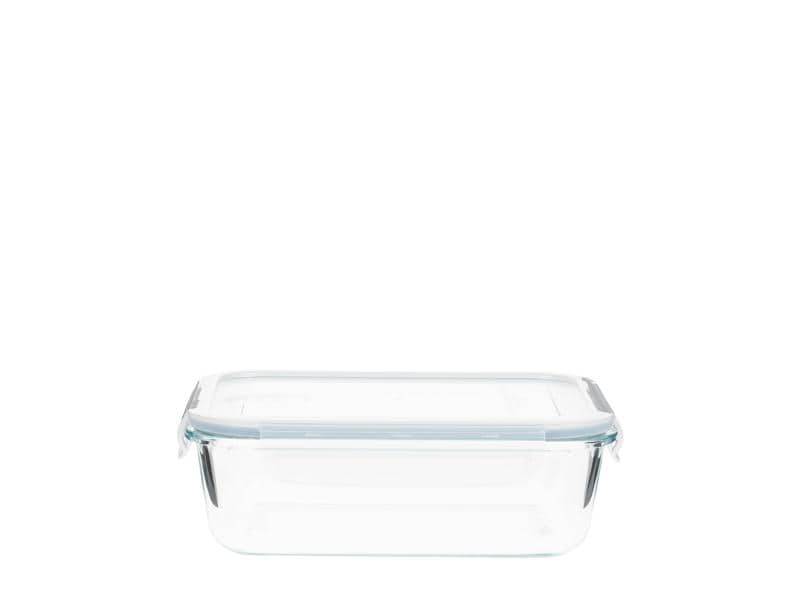 FURBER Vorratsbehälter Glas, 4 Stück Spülmaschinenfeste und auslaufsichere Frischhaltedosen