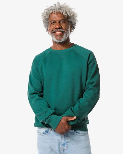 sweat homme vert