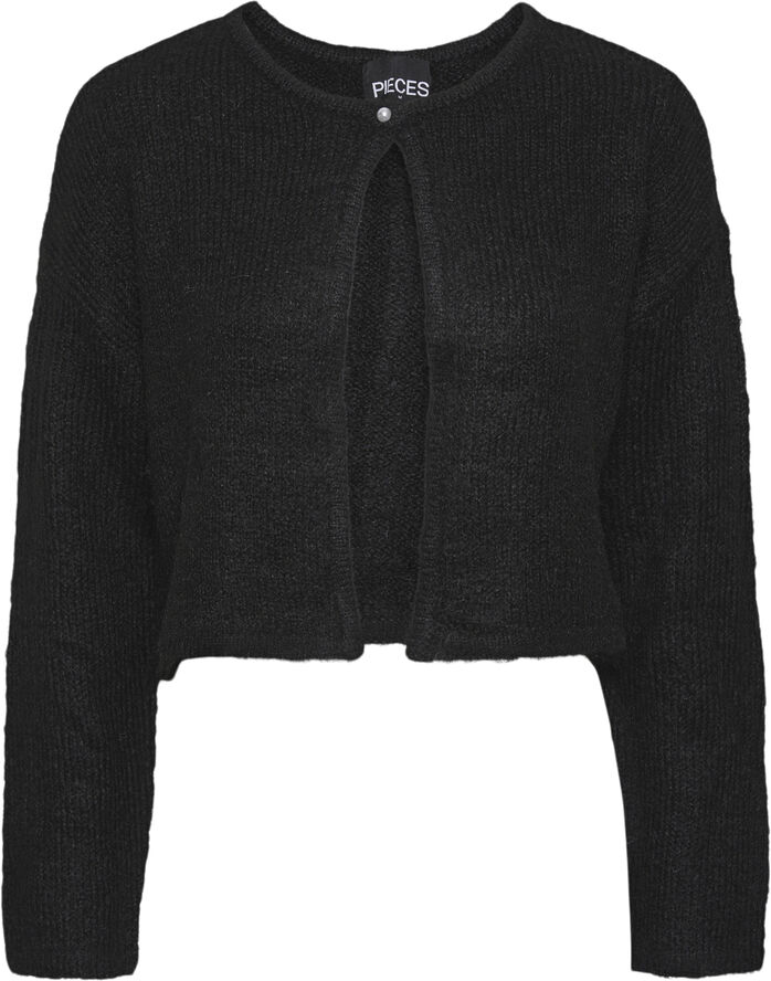 Pieces PCRUNO LS KNIT CARDIGAN BC Sort