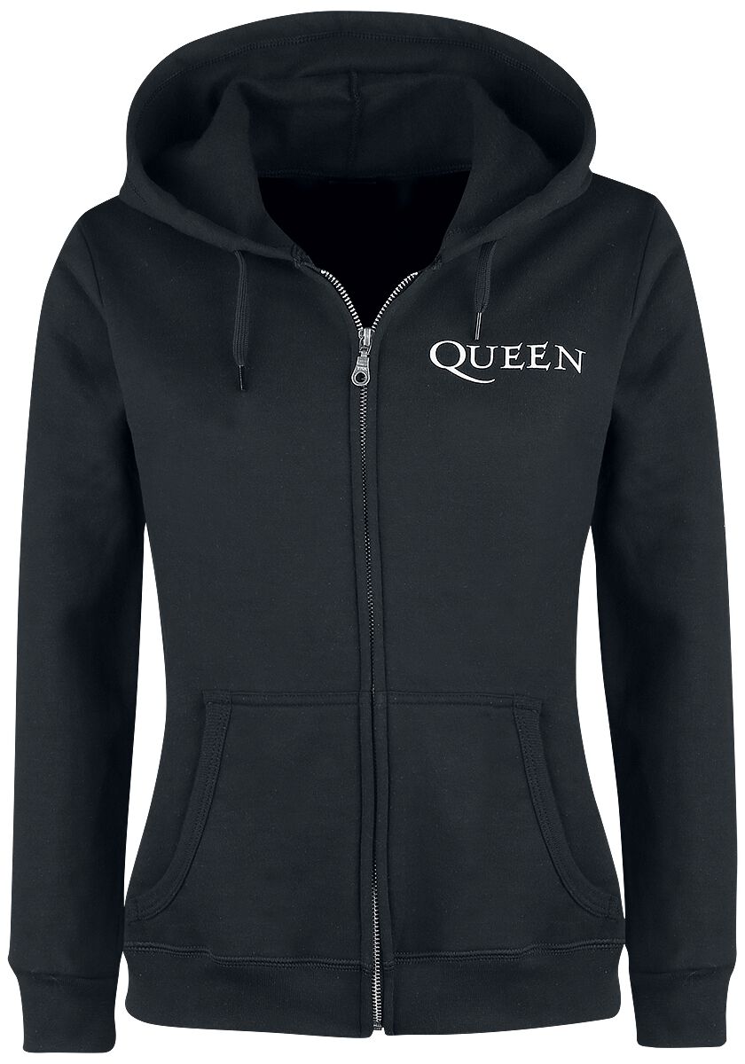 Blason Vintage | Queen Sweat-shirt zippé à capuche