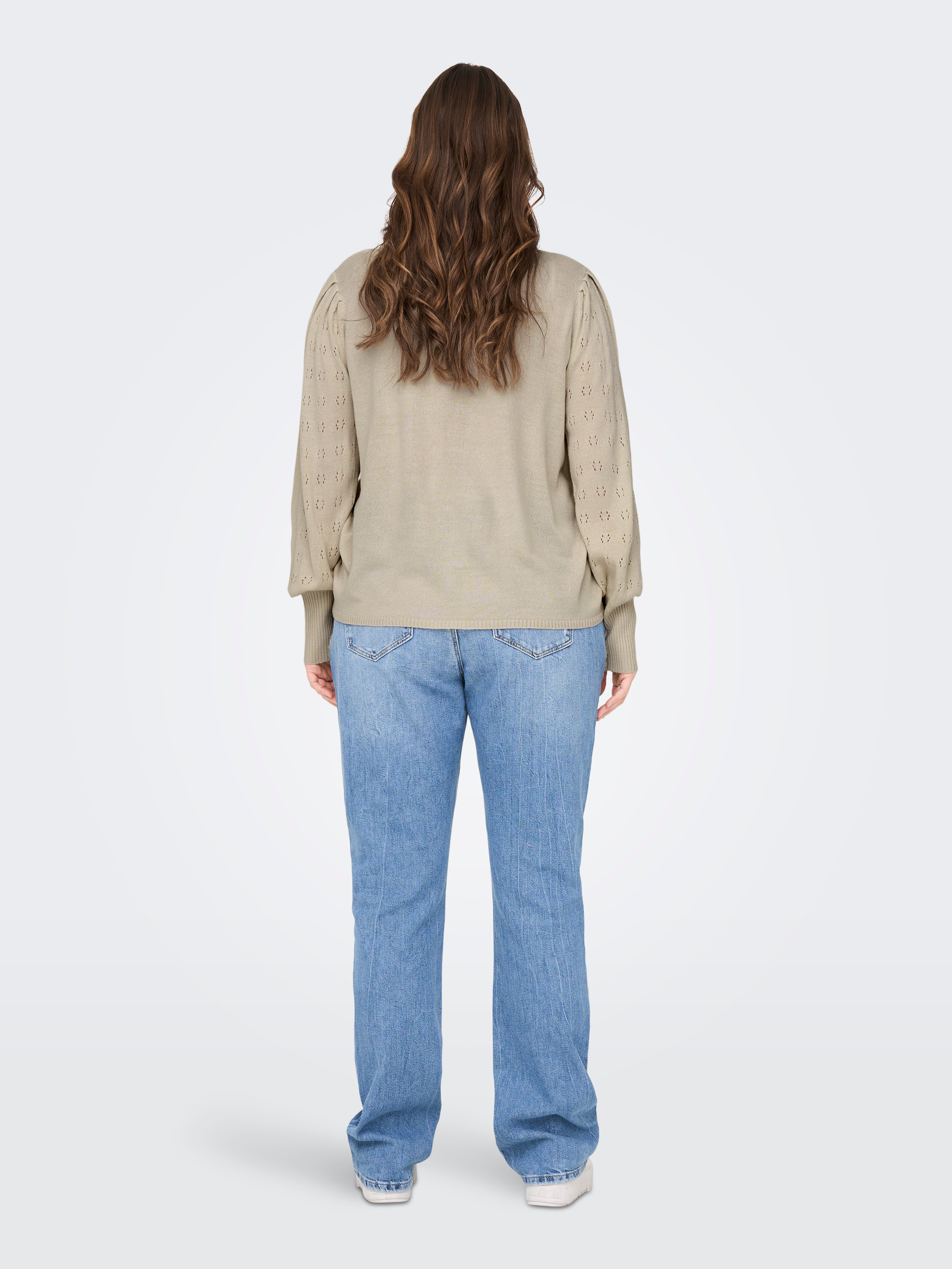CARMIRLA Strickpullover Pumice Stone