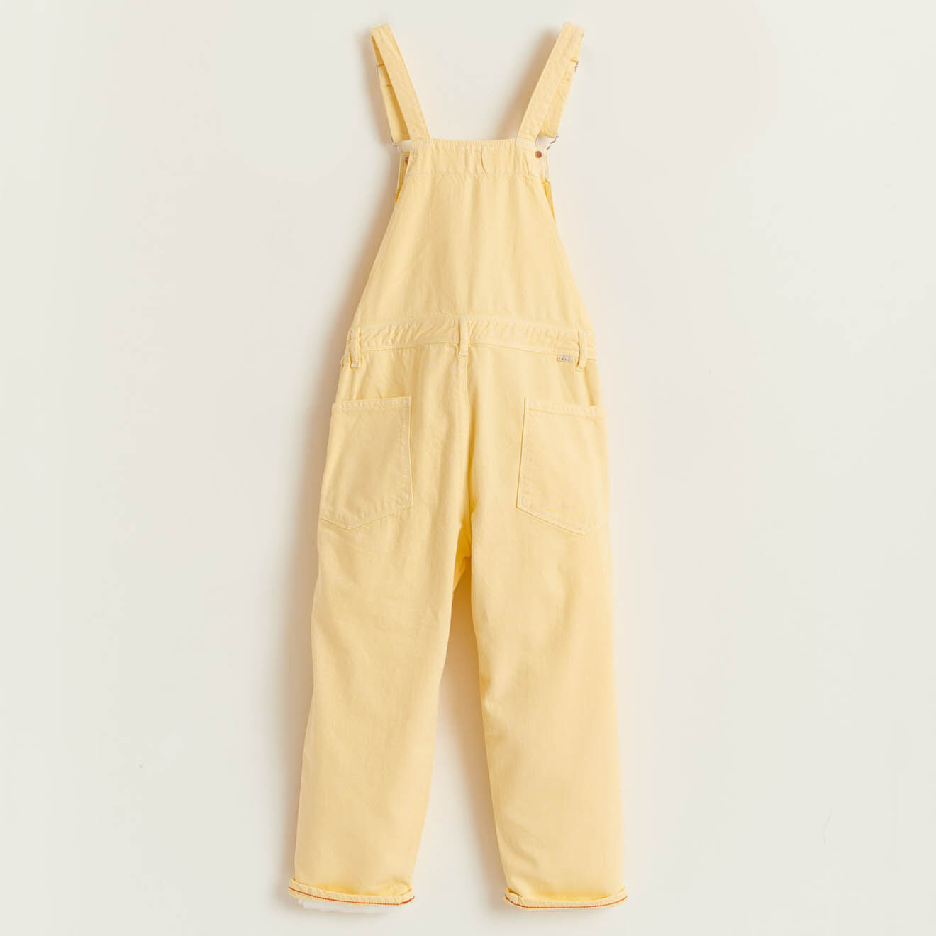 Bellerose Salopette denim en Coton Pepino jaune