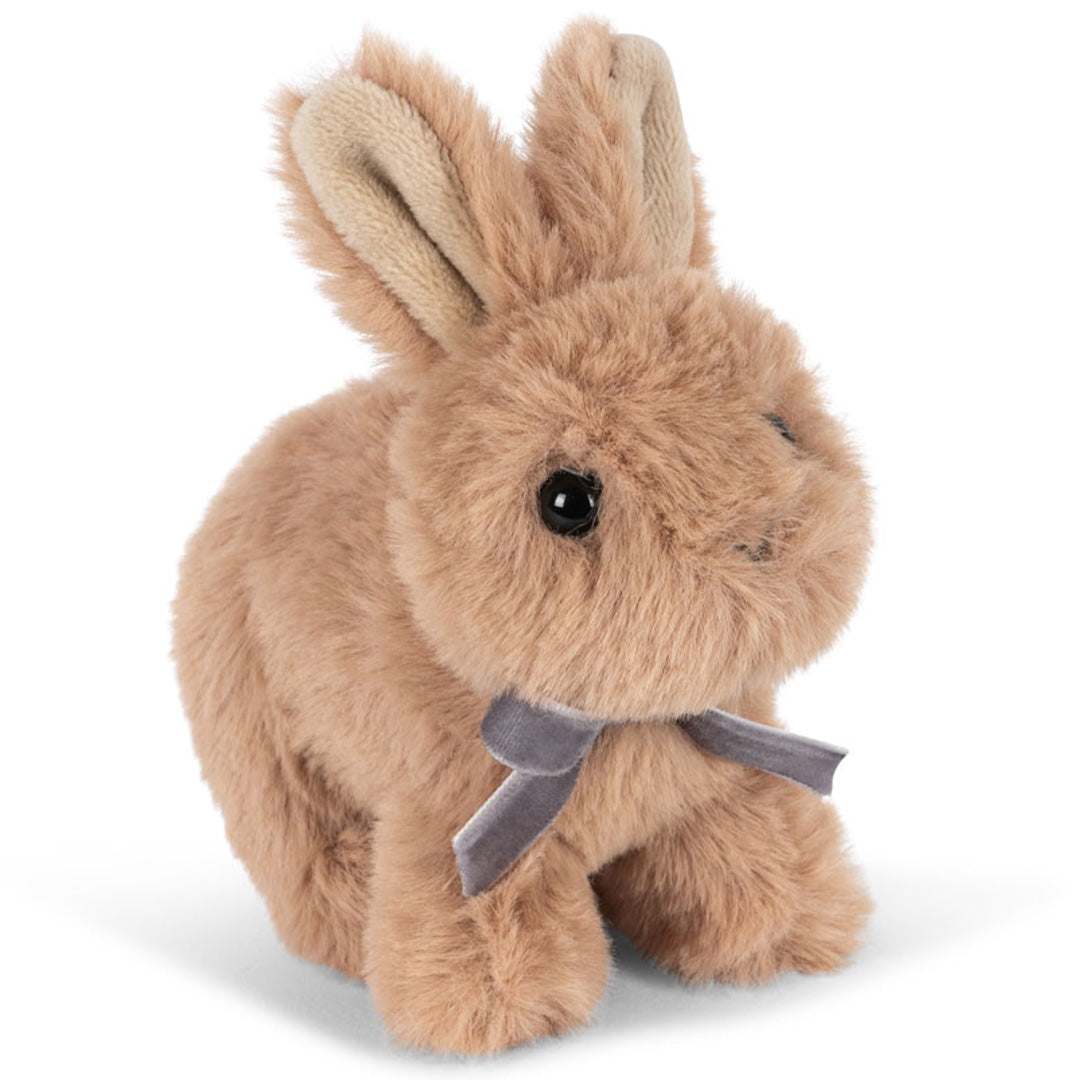 konges sløjd knuffelkonijn - brown - 12 cm