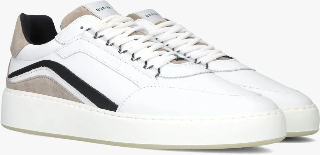 NUBIKK witte nubikk lage sneakers jiro jam