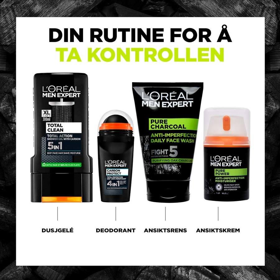 L'Oréal Paris Men Expert Pure Carbon Anti-Imperfections Daily Face Wash 100ml