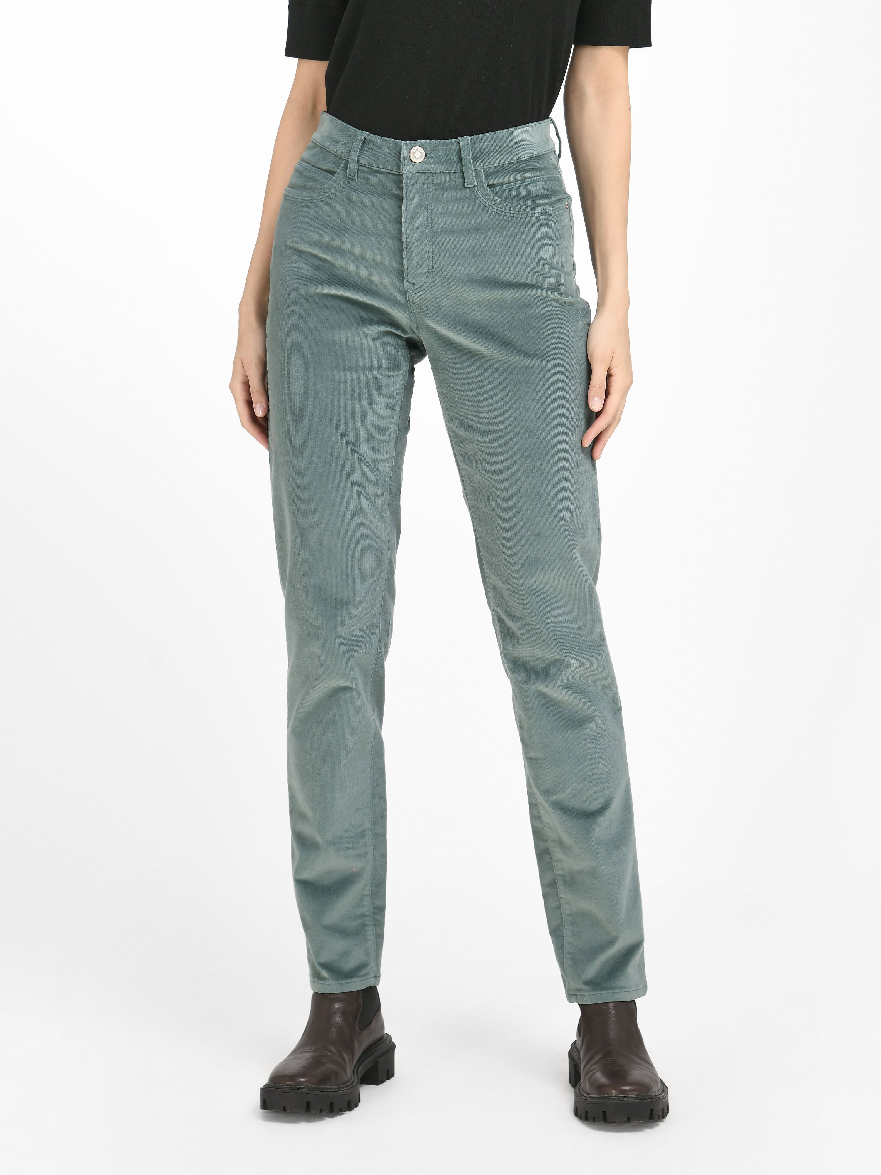Feminine Fit-Feincord-Hose Modell Carola