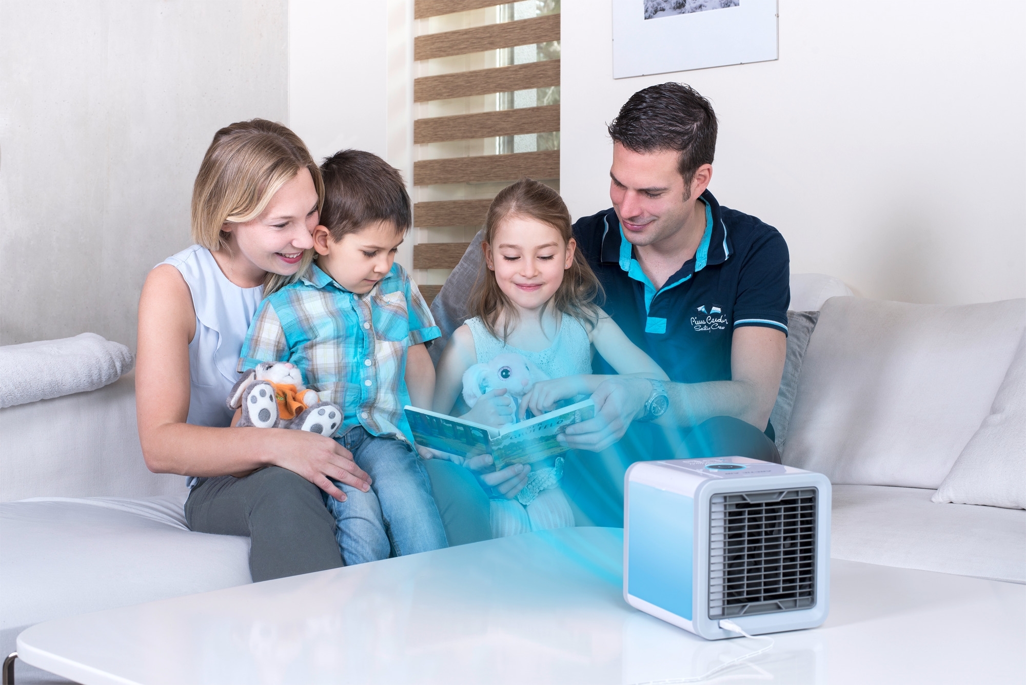 MediaShop Livington Luftkühler Arctic Air im Würfel Format