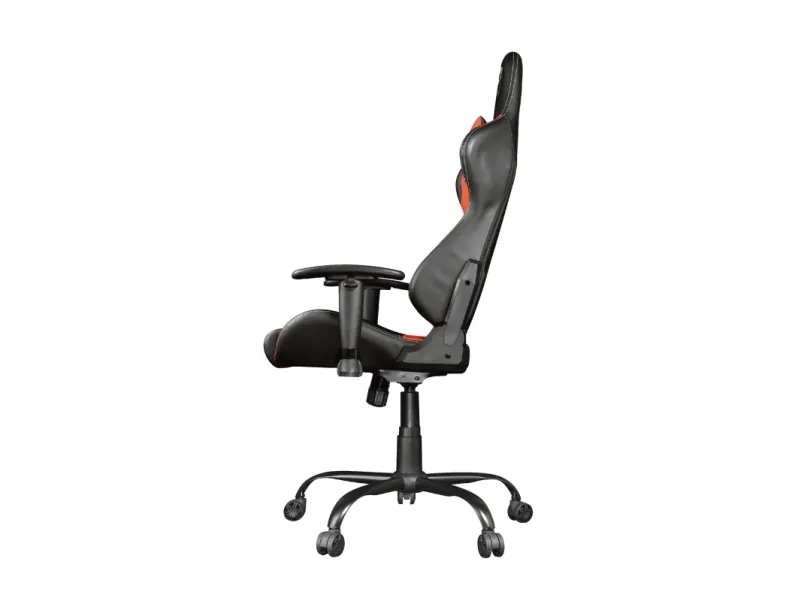 Trust Gaming GXT 708R Resto - Spillestol - ergonomisk - armstøtter - vippe - drejeled - metalramme, polyuretan-læder, elastisk stof - rød