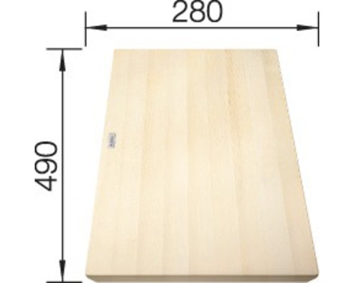 BLANCO Houten snijplank esdoorn 280 x 490 235844