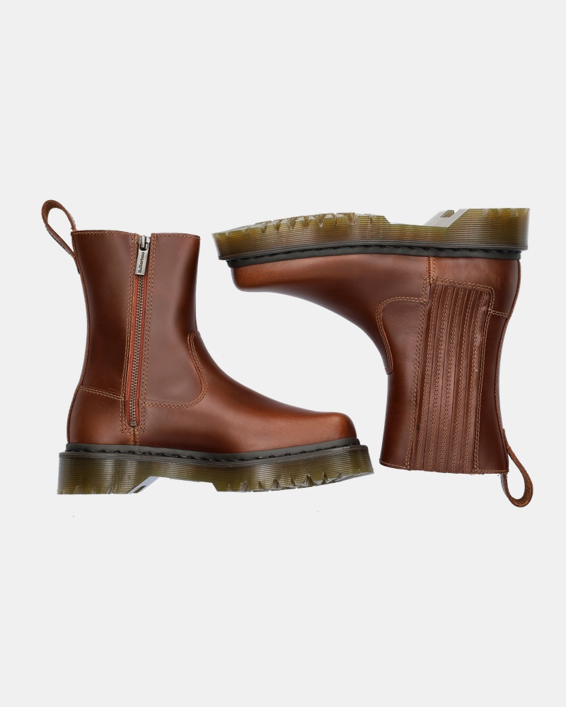 Dr. Martens Amaayah Rits- & gesloten boots  - cognac
