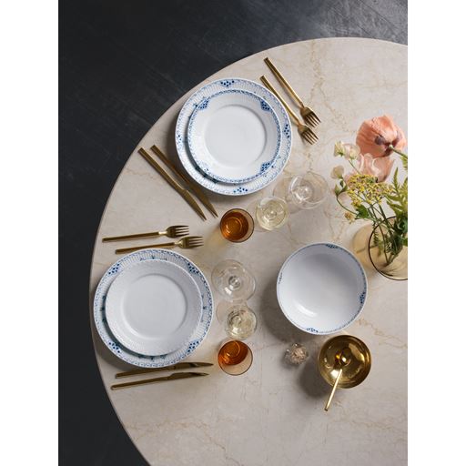 Royal Copenhagen Halvblonde Frokosttallerken, Ø22 cm