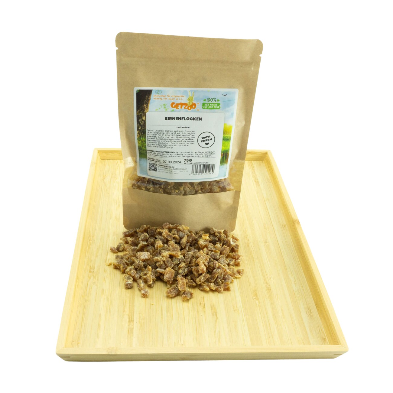 Getzoo Birnenflocken 75g