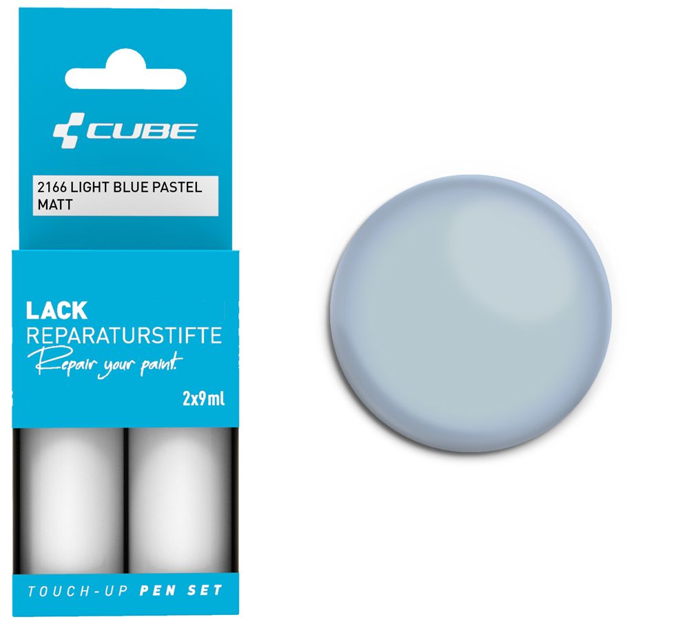 Cube Lackreparaturstift Set LIGHT BLUE PASTEL matt kaufen | Bike-Discount