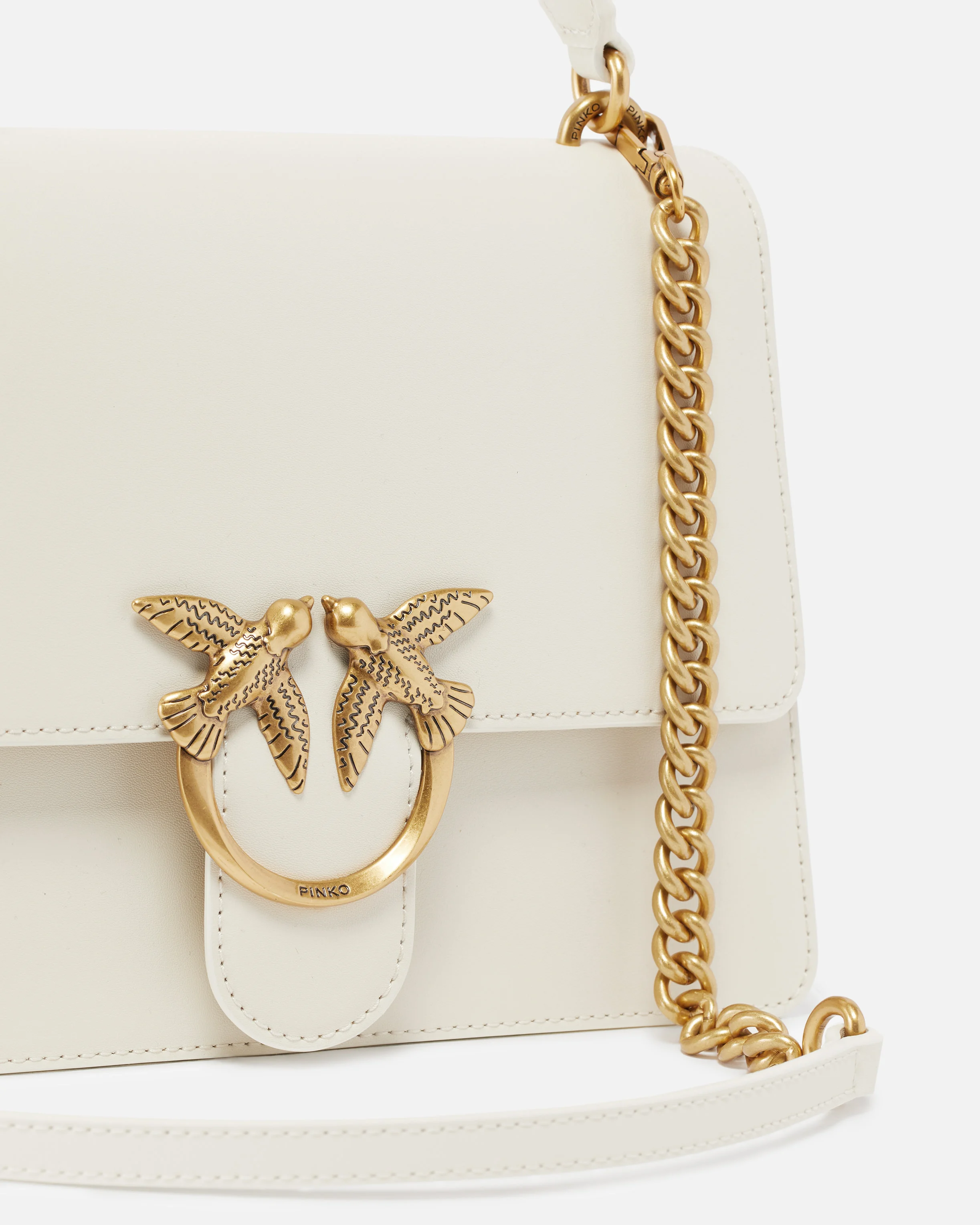 Classic love bag one light simply à anse supérieure | Blanc