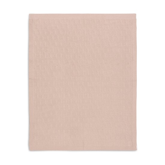 Couverture Berceau Grain Knit   Rose        75 x 100 cm   de               Jollein